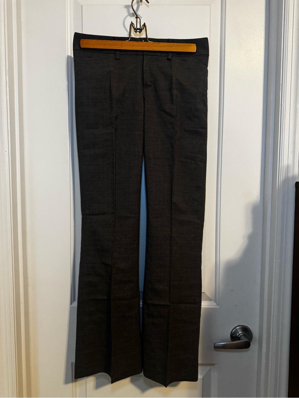 Club Monaco Charcoal Grey Wool Trousers